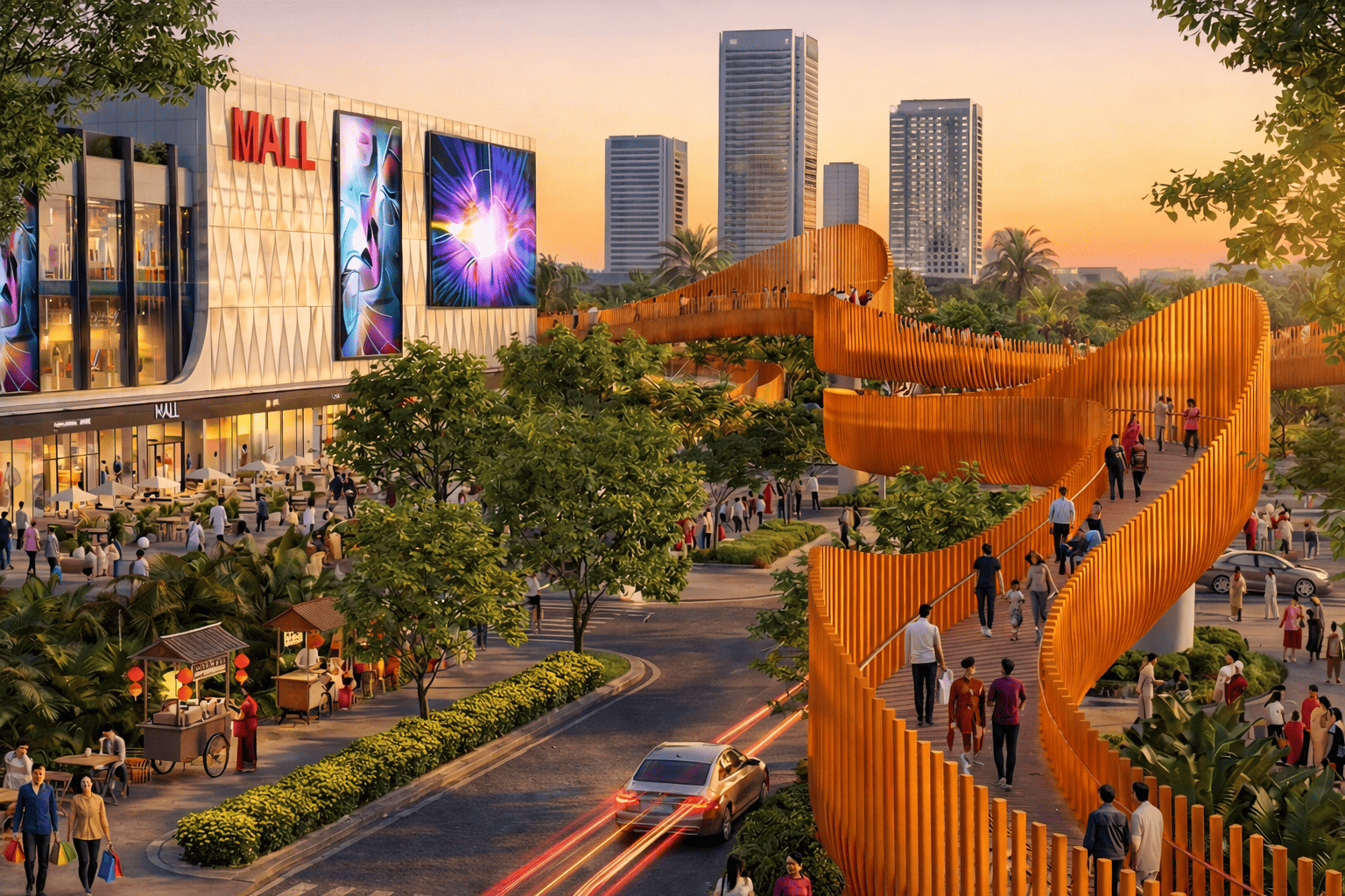 Trung tâm thương mại sầm uất ngay trong lòng Thanh Phú Centre Point đáp ứng mọi nhu cầu mua sắm và giải trí đỉnh cao.